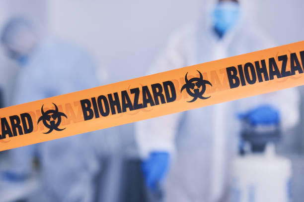 Professional Drug Lab Cleanup technician working in Lavallette, NJ